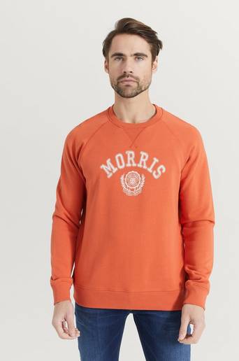 Morris Sweatshirt Corby Röd