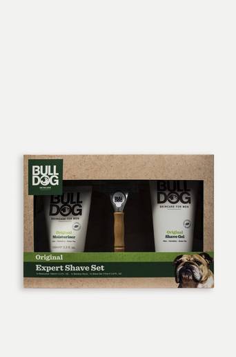 Bulldog Skäggvård Bulldog Original Expert Shave Set Vit