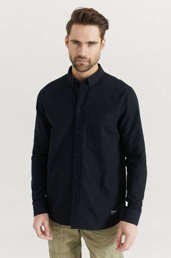 Dr.Denim Skjorta Dale Shirt Svart