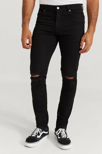 Dr.Denim Jeans Clark Svart