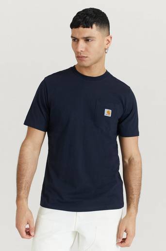 Carhartt WIP T-Shirt S/S Pocket T-Shirt Blå