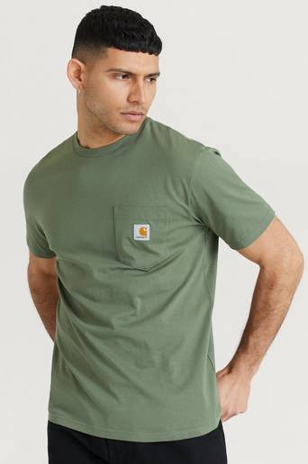 Carhartt WIP T-Shirt S/S Pocket T-Shirt Grön