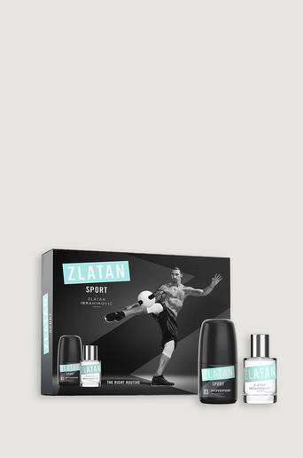 Zlatan Ibrahimovic Parfums Parfym Zlatan Sport Edt 30 ml & Deoroll 50 ml Grå