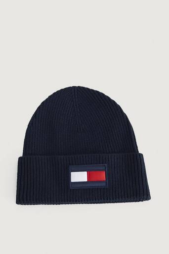 Tommy Hilfiger Mössa Big Flag Beanie Blå