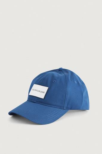 Calvin Klein Keps J Institutional Cap W Le Patch Blå