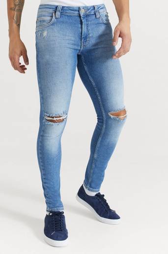 Just Junkies Jeans Max Empty Blue Blå