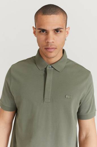 Lacoste Piké Tonal Polo Piké Grön