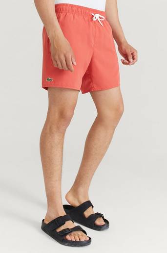 Lacoste Badshorts Lacoste Swimshort Röd