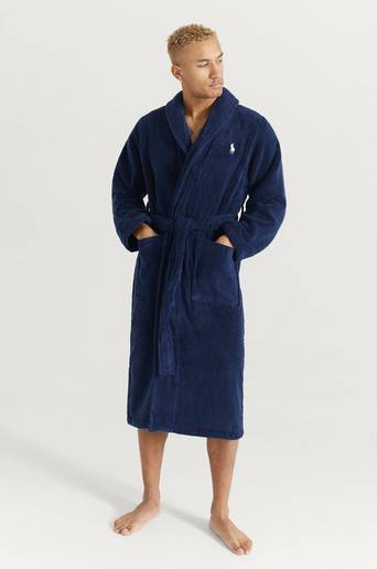 Polo Ralph Lauren Morgonrock Classic Robe Blå