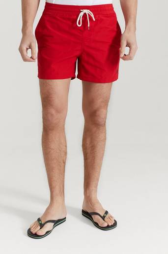 Polo Ralph Lauren Badshorts Slim Traveller Short Röd