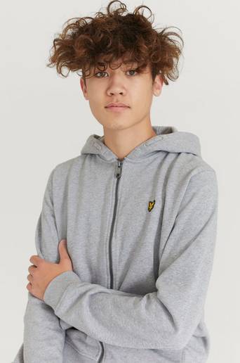 Lyle & Scott Huvtröja Classic Zip Hoodie Grå