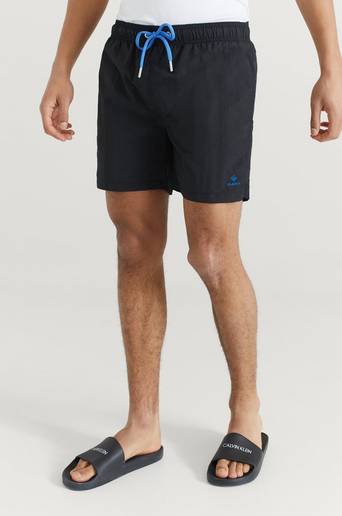 Gant Badshorts Basic Swim Shorts Classic Fit Svart