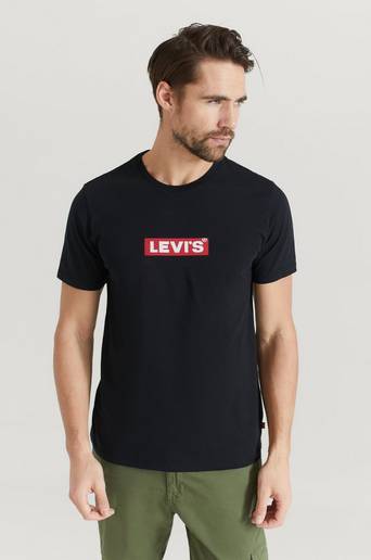 Levi's T-shirt Graphic Tee Boxtab Svart
