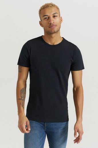 Levi's T-shirt Levi's Men Solid Crew 2-pack Svart