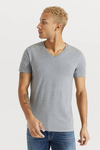 Levi's T-shirt Levi's Men V-neck 2-pack Grå