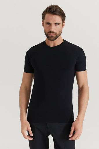 Filippa K T-Shirt M. Lycra Tee Svart