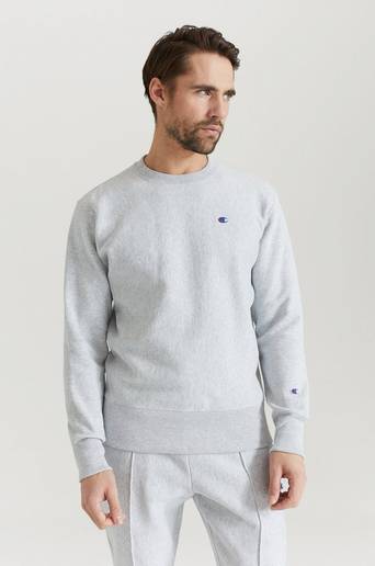 Champion Reverse Weave Sweatshirt Crewneck Grå