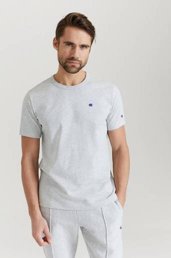 Champion Reverse Weave T-Shirt Crewneck Grå