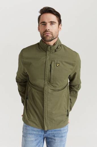 Lyle & Scott Jacka Lightweight Funnel Neck Jacket Grön