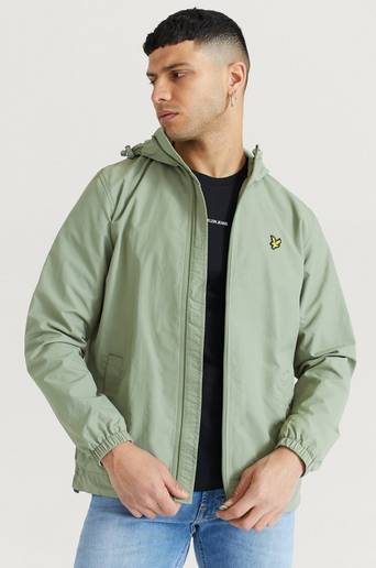 Lyle & Scott Jacka Zip Through Hooded Jacket Grön