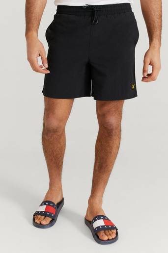 Lyle & Scott Badshorts Plain Swim Short Svart