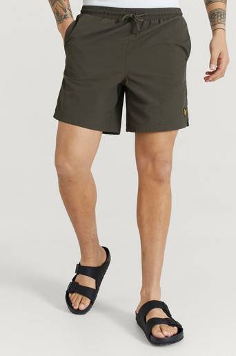 Lyle & Scott Badshorts Plain Swim Short Grön