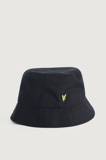 Lyle & Scott Hatt Cotton Twill Bucket Hat Svart