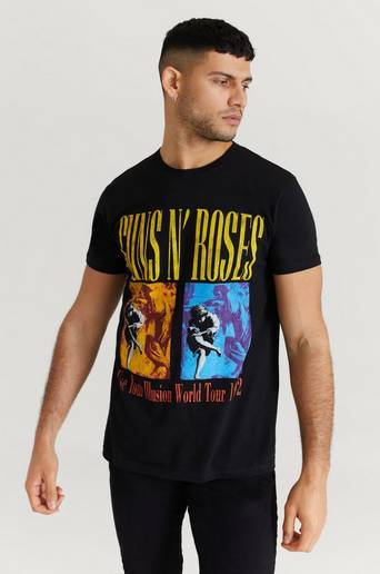 Rock Off T-shirt Guns N' Roses Tee Svart