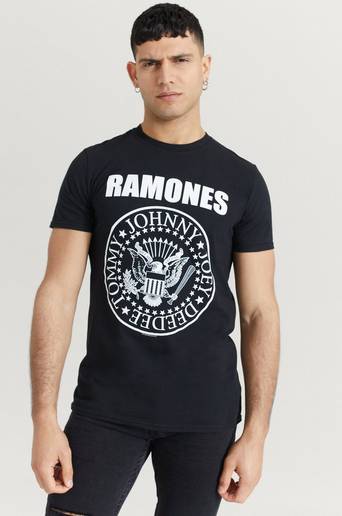 Rock Off T-Shirt Ramones Tee Svart