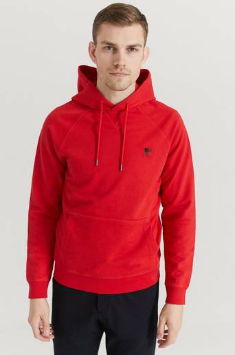 Woolrich Hoodie GD Logo Hoodie Blå