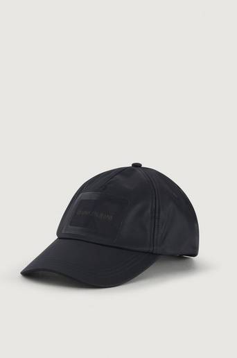 Calvin Klein Keps CKJ Sleek Nylon Cap Svart