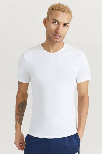 Calvin Klein Underwear T-shirt S/S Crew Neck 2-pack Vit