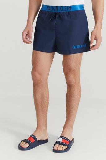 Calvin Klein Underwear Badshorts Short Drawstring Waistband Blå