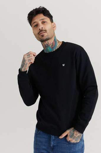 Wood Wood Sweatshirt Tye Svart