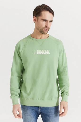 Wood Wood Sweatshirt Hester Sweatshirt Grön