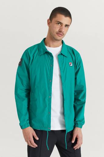 FILA Jacka Men TAS Woven Coach Jacket Grön