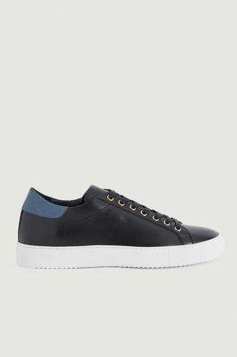 Sandays Sneakers Wingfield Leather Svart