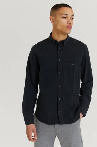 Filippa K Skjorta Zachary Tencel Shirt Svart