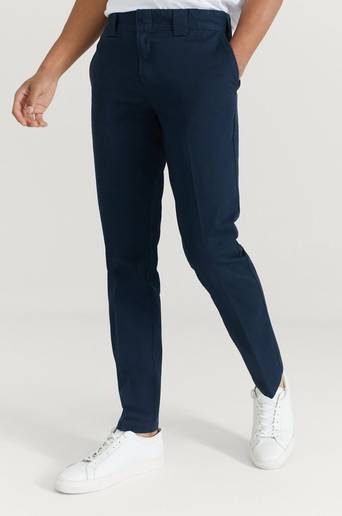 Dickies Byxor Slim Fit Work PNT Blå