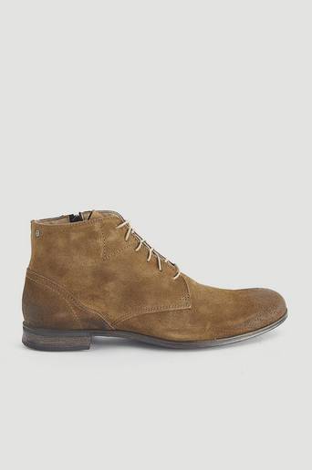 Sneaky Steve Skor Dirty Mid Suede Shoe Brun