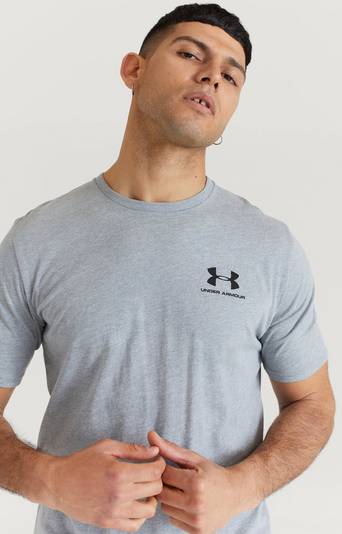 Under Armour T-Shirt UA Sportstyle LC SS Grå