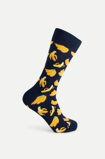 Happy Socks Strumpor Banana Sock Blå