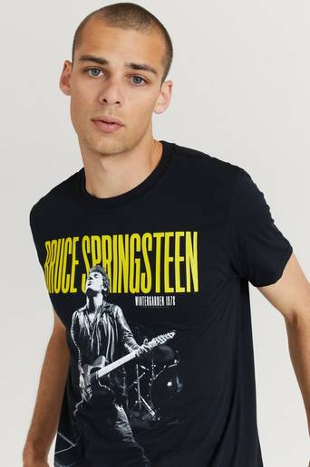 Rock Off T-Shirt Bruce Springsteen Tee Svart