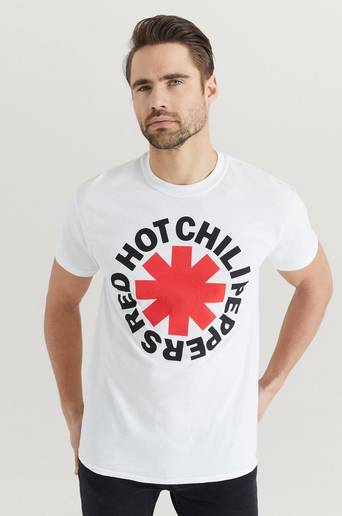 Rock Off T-Shirt Red Hot Chili Peppers Tee Vit