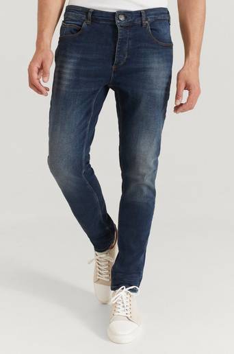 GABBA Jeans Rey K3606 Mid Blue Jeans Blå