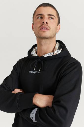 Sixth June Hoodie Sixth June Reflective Hoodie Svart