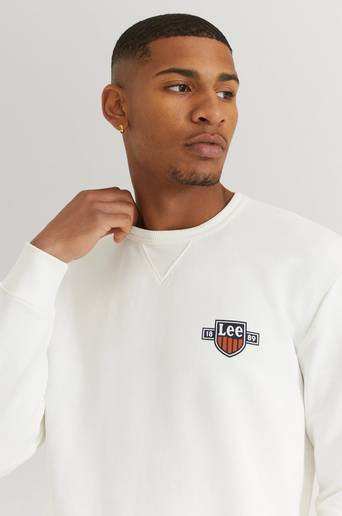 Lee Sweatshirt Seasonal Logo Sws Vit