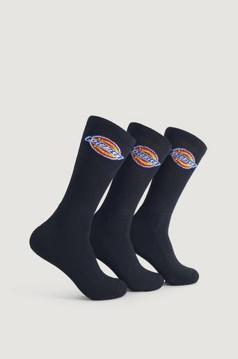 Dickies 3-Pack Dickies Sport Socks Big Logo Svart