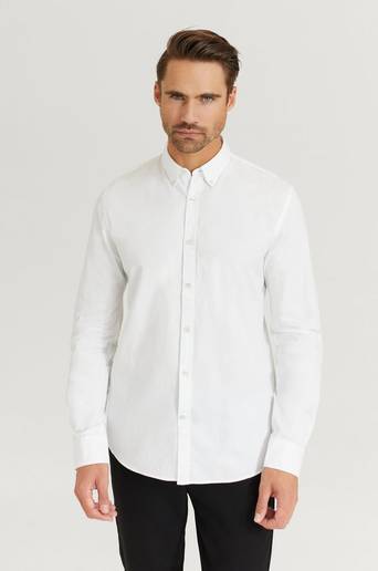 JUNK de LUXE Skjorta Oxford L/S shirt Vit