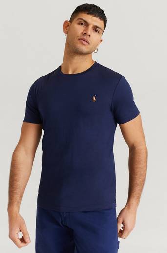 Polo Ralph Lauren T-shirt Pima Polo Short Sleeve Blå